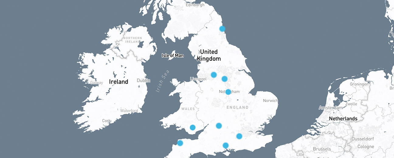 TT Electronics United Kingdom Locations